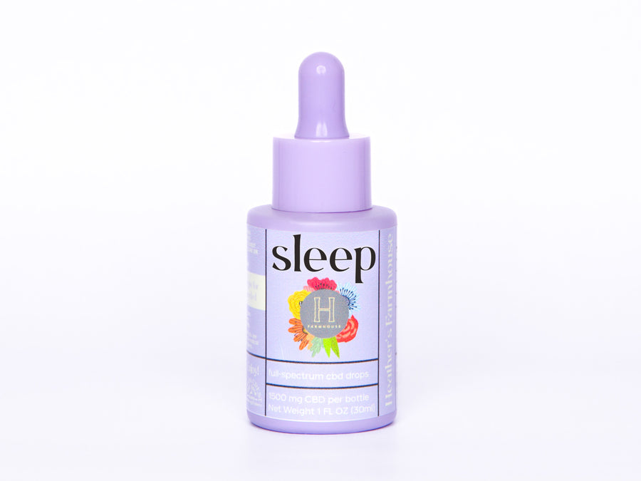 Sleep - CBD Tincture Oil Drops - Full Spectrum, Melatonin