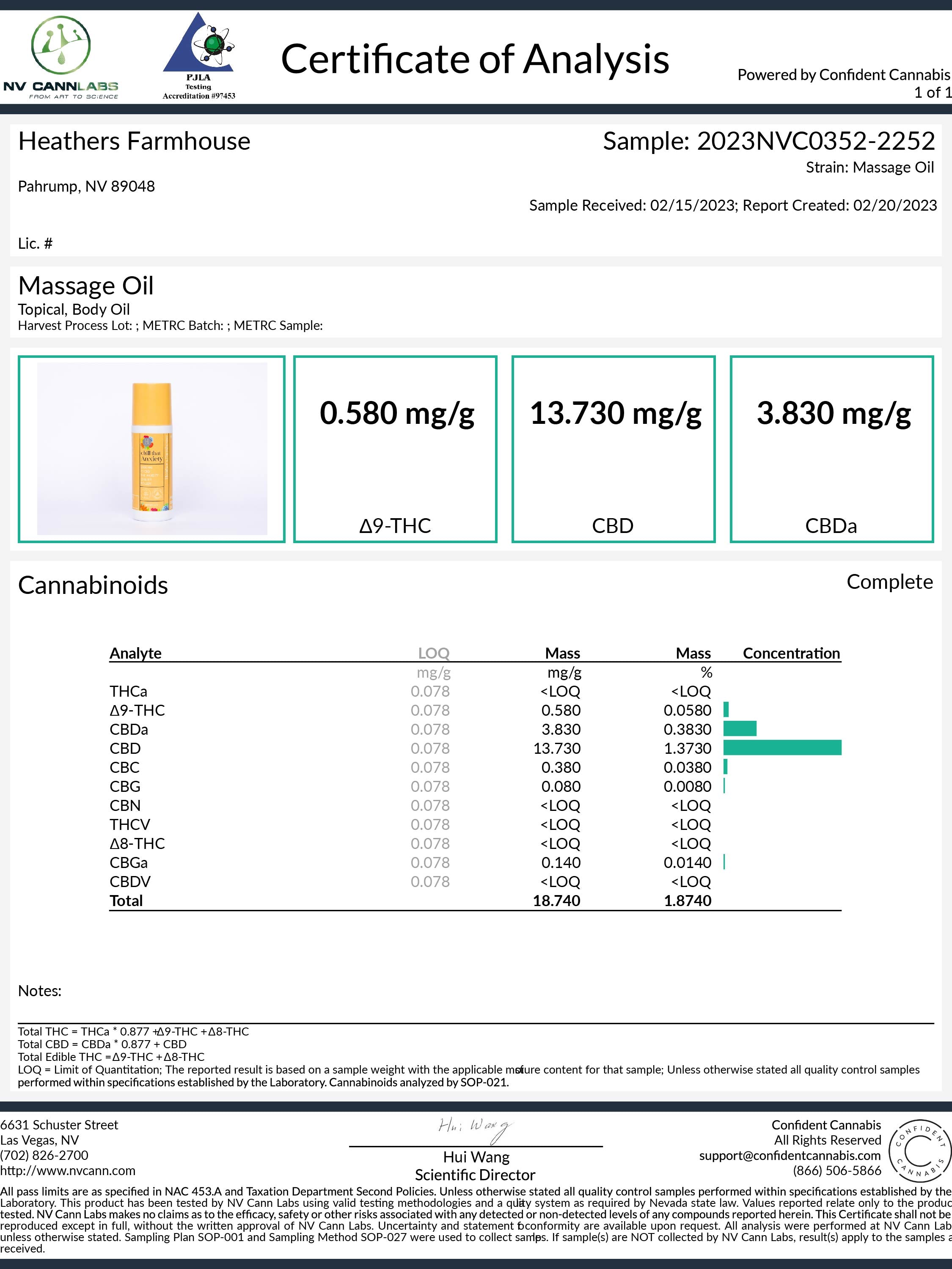 Hemp CBD Muscle Freeze - Full Spectrum